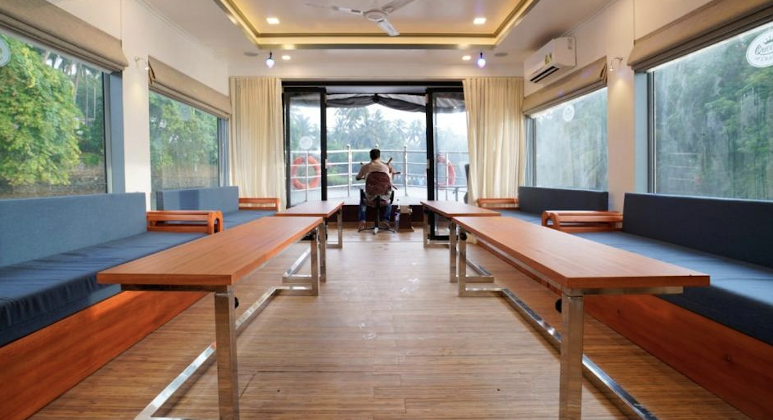 Luxury riverside accommodation